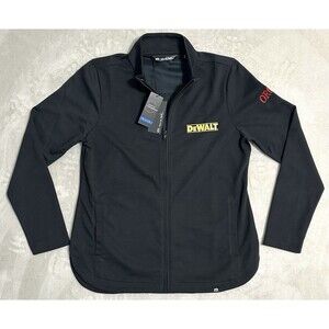 NWT TravisMathew Coveside DeWALT Orgill Jacket Womens M Black Workwear Utility